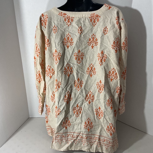 Tahari Linen Top Size 2X New with Tags - Picture 5 of 6